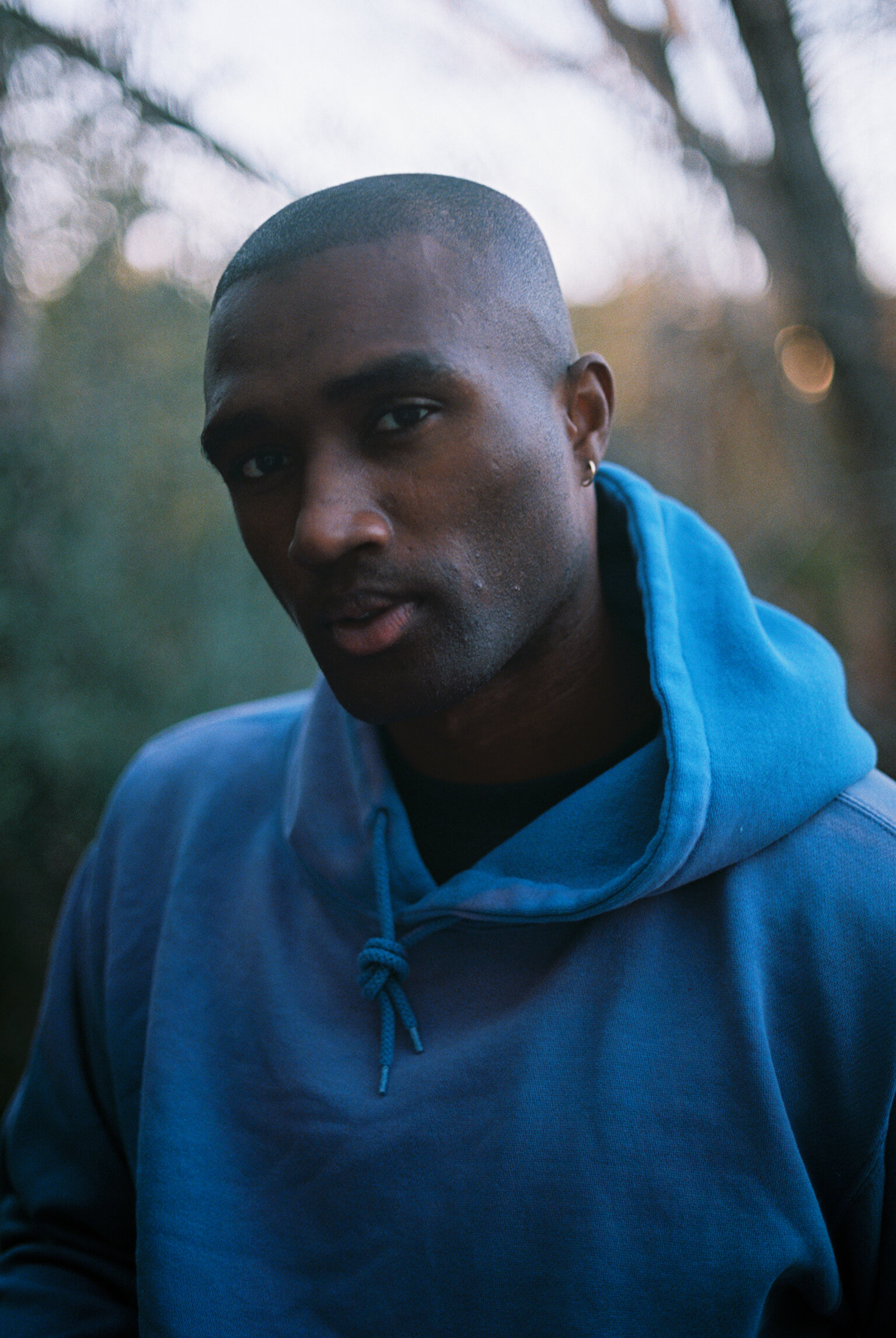 CLASSIC HOODIE / AGED BLUE — MOOJIMOOJI